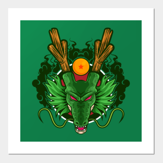 Shenron Dragon Shenron Posters and Art Prints TeePublic
